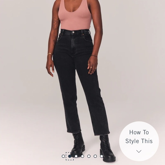 Abercrombie Ultra High Rise Ankle Pant - Picture 1 of 6